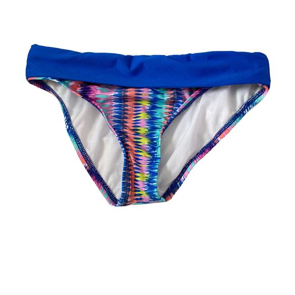 Ella Moss Girls Folded Band Bikini Bottoms Multi-color Size 12 - Picture 1 of 1